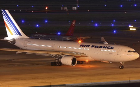 avião Airbus A330-200, matrícula F-GZCP, que desapareceu nesta segunda-feira (1) sobre o Oceano Atlântico